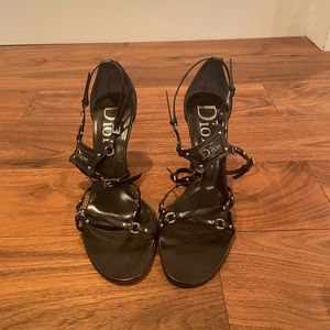 Christian Dior strappy high-heel sandals